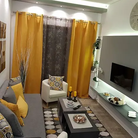 'Golden Aurora' Apartment With Elegant Style Atény Exteriér fotografie